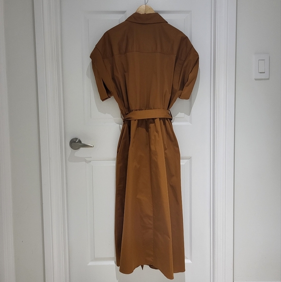 Zara Brown Midi Dress - Picture 5 of 14